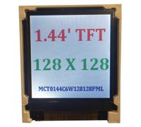 TFT LCD Transmissive 128 X 128 Pixels Ritratto RGB 3.3V Parallele Spi