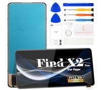 TFT per OPPO Find X2 Neo 5G Display LCD per OPPO Find X2 Neo Sostituzione dello schermo CPH2009 Touch Screen Digitizer Kit di riparazione (nero, senza cornice)