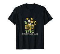 TFTC Grazie per Il Tesoro Geocaching Maglietta
