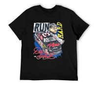 TFTFRRAUCR Competitors-View-1997-DALE-EARNHARDT-RUN-HARD-STOP-FAST-XL-T-Shirt Black