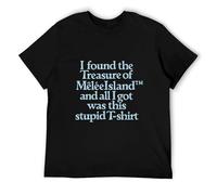 TFTFRRAUCR Monkey Island Black Simple Mens T Shirts M
