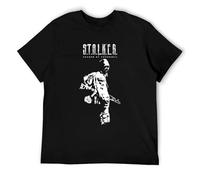 TFTFRRAUCR T-Shirt-Printing-Design-Cool-Game-Stalker-Short-Sleeve-Men-Zomer-Crew-Neck-T-Shirts
