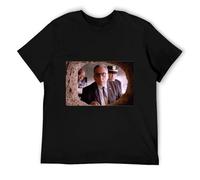 TFTFRRAUCR The Shawshank Redemption Hole in The Wall Movie Fan T Shirt Black