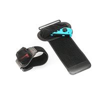 TFY Cinturino elastico regolabile per Switch Just Dance, Sport e Ring Fit Adventure - Si adatta a braccialetti da 4,5 - 8 pollici, coscia da 32,5 - 22 pollici - 2 braccialetti e 2 estensioni