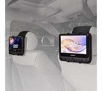 TFY Supporto Auto Poggiatesta Lettore DVD Portatitele con Schermo Girevole - 2 pezzi