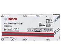 (TG. Ø 125 mm) Bosch Professional 2608621151 Foglio Abrasivo M480 Best for Wood