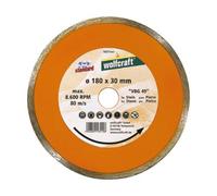 (TG. ø 180 mm) Wolfcraft 1651000 Disco da Taglio Diamantato Standard-Ceramic,