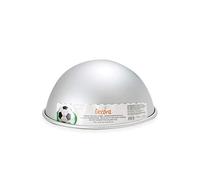 (TG. ø 20 X H 11 CM) Decora 0062955 Stampo Mezza Sfera In Alluminio Anodizzato