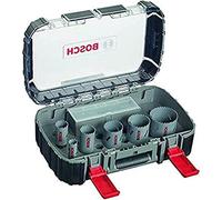 (TG. Ø 22-65 mm/Q-lock/drill) Bosch Professional 11 pz. Sega a tazza HSS bime