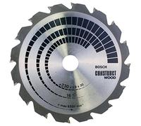 (TG. Ø 230 mm) Bosch 2608640635 - Lama per sega circolare da legno, Construct,