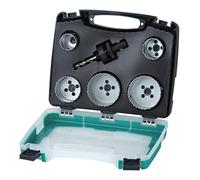 (TG. ø 25, 35, 43, 54, 83 mm) Wolfcraft 5422000 Set di Seghe a Tazza Sanitari i