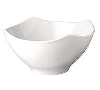 (TG. Ø 25,5cm, Höhe: 13cm) APS Guscio - Global Buffet, Melamina, Bianco, 3 L