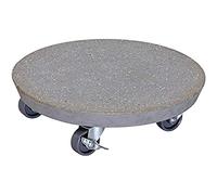 (TG. (Ø) 28 x (A) 7,5 cm) Wagner Carrello per Piante Stone Ø 28 x 7,5 cm I Car