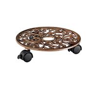 (TG. (Ø) 29 x (A) 6,5 cm) Wagner Carrello per Piante Antik Ø 29 x 6,5 cm I Car