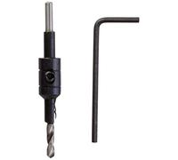 (TG. ø 3,5 - 9,5 mm) Wolfcraft 2500000 Punta da Trapano per Viti a Testa Svasat