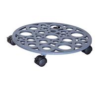 (TG. (Ø) 38 x (A) 6,5 cm) Wagner Carrello per Piante Bubble Ø 38 x 6,5 cm I Ca