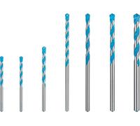 (TG. Ø 5/5,5/6/6/7/8/10 mm) Bosch Professional 7x Set di punte Expert CYL-9 Mul