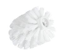 (TG. Ø 8 x 9.3 cm) Wenko Spazzola di ricambio WC bianca Ø 8,0 cm - Ciuffo di r