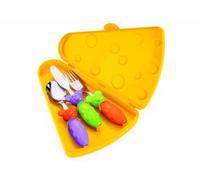 (TG. 0.02x21x3.6 cm) Fratelli Guzzini Bimbi Set 3 Posatine con Custodia Tip Top