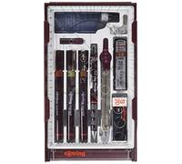 (TG. 0.10 mm, 0.30 mm, 0.50 mm) Rotring (S0699420) Isograph Set master - NUOVO
