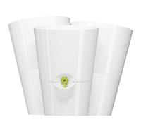 (TG. 0.1x0.1x0.1 cm) Emsa Fresh Herbs Trio Vaso Erbe Aromatiche, 3 x1 l, Bianco