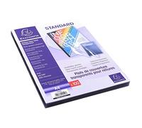 (TG. 0.20mm/A4) Boite de 100 Plats pour Relier Pvc 20x100e - A4 - NUOVO