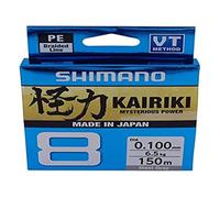 (TG. 0.215mm / 20.8kg, 150m) Line Kairiki 8 150m 0.215mm 20.8kg Steel Gray - NUO