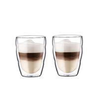 (TG. 0.25 l) Bodum 10484-10 - Set 2 bicchieri a doppia parete, 0,25 l - NUOVO