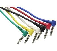 (TG. 0.3m) Stagg SPC030L E Cavi S Serie Patch Mono Angolari, Set di 6, 0.3m - NU