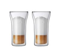 (TG. 0.4 l) Bodum Assam 2 bicchieri a doppia parete da 0.4L - NUOVO