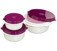 (TG. 0.5/ 1/ 1.5 L) Emsa 508455 Micro Family Contenitori salvafreschezza, set da