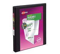 (TG. 0.5") Avery Durable View Binder, anelli obliqui da 1,3 cm, DuraHinge, 12 ra
