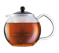 (TG. 0,5 L) Bodum - Teiera con Filtro in Vetro borosilicato, con Manico in Vetro