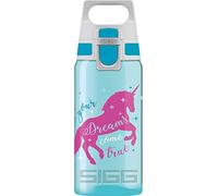 (TG. 0.5 l) SIGG Viva One, Bottiglia d'Acqua Unisex Bambini, Turchese, 0.5 L - N