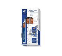 (TG. 0,5 mm) Staedtler 250 05-F Mina Sottile Micro, 0.5 mm F, 12 Pezzi - NUOVO
