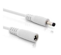 (TG. 0,5m) InLine - Cavo di prolunga DC universale per Amazon Echo Dot, strisce