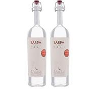 (TG. 0.65 (Confezione da 2)) Poli, Grappa Sarpa - 700ml (Confezione da 2) - NUOV