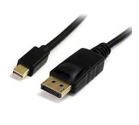 (TG. 0.9 m) StarTech.com 3ft Mini DisplayPort - DisplayPort 0,9 m Nero - NUOVO