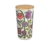 (TG. 0,95 L) Wenko Barattolo Flowers, Barattolo Floreale per Le Scorte con Coper