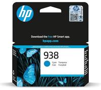 (TG. 0) HP Cartuccia originale 938 - Ciano (4S6X5PE) - NUOVO