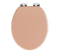(TG. 0 x 46 x 39 cm) Wenko WC Seat, Duroplast, marrone, 0 x 46 x 39 cm - NUOVO