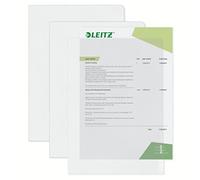 (TG. 00-03 Sichthülle A4 PP-Folie, genarbt, farblos) LEITZ Buste "L" con Saldat