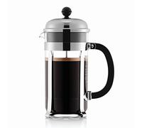 (TG. 1,0 l) Bodum Chambord - french presses (lucido, Chrome, Transparent) - NUOV