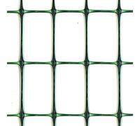 (TG. 1,00 x 25 m) TENAX Rete da Recinzione in Plastica, Millennium 1,00x25 m Ver