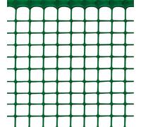 (TG. 1,00 x 50 m) TENAX Quadra 20 Verde 1,00 x 50 m, Rete Protettiva in Plastica