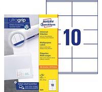 (TG. 1,000 Etiketten, 105 x 57 mm) Avery Etichette autoadesive multiuso - NUOVO
