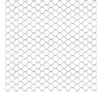 (TG. 1,00x10 m) TENAX EXAMET 10, Rete Metallica Zincata 1,00x10 m Argento per Ga