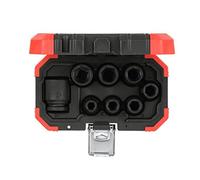 (TG. 1/2''-1,3 cm) Juego de llaves de vaso de impacto 1/2, 8 piezas - NUOVO