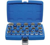 (TG. 1/2"inch) Juego de llaves de vaso Gear Lock | entrada 12,5 mm (1/2") | 19 p