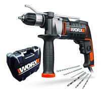 (TG. 1/2_pollice) Worx WX318 Trapano a Percussione, 810 W, 220 V, Nero - NUOVO
